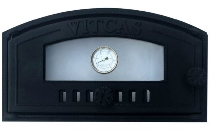 La puerta del horno de pan garantiza la temperatura adecuada en el horno